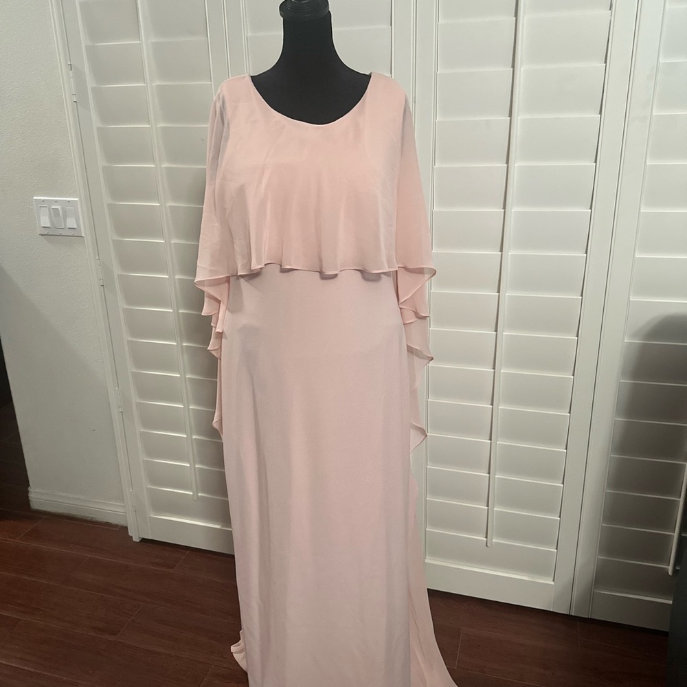 Calvin Klein Soft Pink Maxi Dress